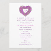 紫チューリップスハートのラブストーリー プログラム (正面)