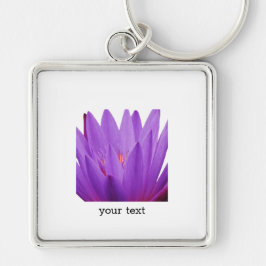 紫チューリップ キーホルダー