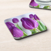 紫チューリップ コースター (左側)