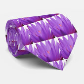 紫チューリップ ネクタイ (ロール)