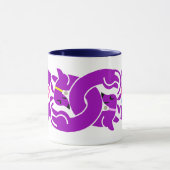 紫ツイストドキシムグ マグカップ (中央)