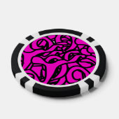 紫トランプのポーカーチップ ポーカーチップ (シングル)