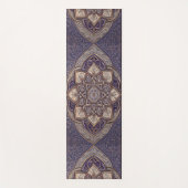 紫トルコ曼荼羅 ヨガマット (正面)