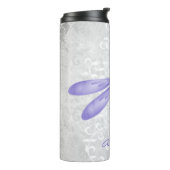 紫トンボ熱パーソナライズされたタンブラー タンブラー (回転左)