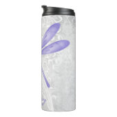紫トンボ熱パーソナライズされたタンブラー タンブラー (回転右)
