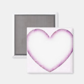 紫ハート マグネット (正面/裏面)