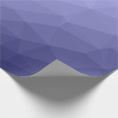 紫バイオレットメッシュのジオメトグラデーションリックパターン ラッピングペーパー (角)