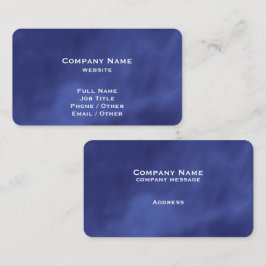 紫バイオレット水彩名刺 名刺