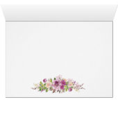 紫バイオレット薄紫フローラサンキューカード (内部横(下))