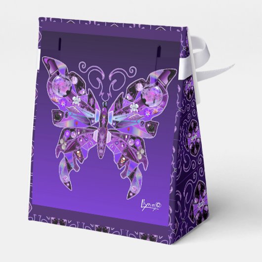 紫バタフライ31お願いボックス フェイバーボックス (裏面サイド)