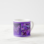 紫バタフライ31エスプレッソカップ エスプレッソカップ (正面右)