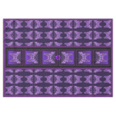 紫バタフライ31テーブルクロス テーブルクロス (正面(横))