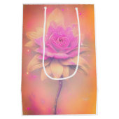 紫バラ ミディアムペーパーバッグ (裏面)