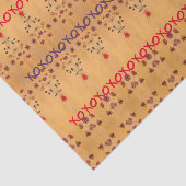 紫パターン（の模様が）あると赤で 薄葉紙 (詳細)