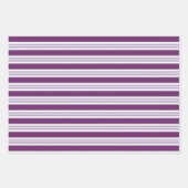 紫パターン（の模様が）ある ラッピングペーパーシート (正面2)