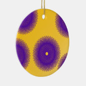 紫パッチ セラミックオーナメント (右)
