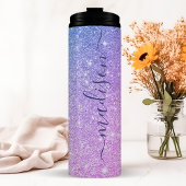 紫パーソナライズされたの輝き タンブラー