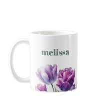 紫パーソナライズされたエレガントモノグラム