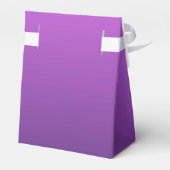 紫パーソナライズされたグラデーション フェイバーボックス (裏面サイド)