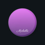 紫パーソナライズされたグラデーション マグネット<br><div class="desc">紫パーソナライズされたグラデーション</div>