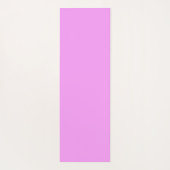 紫パーソナライズされたピンクヨガマット ヨガマット (裏面)