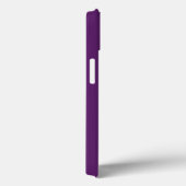 紫パーソナライズされた保のCALMおよび編集文字 Case-Mate iPhoneケース (裏面 / 右)