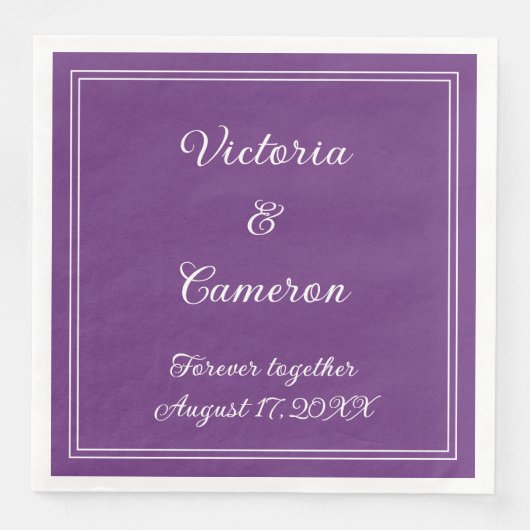 紫パーソナライズされた (正面)