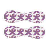 紫ヒトデThunder_Cove任意の色 野球ボール (パネル)