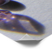 紫ビーズ1 ポスター (角)