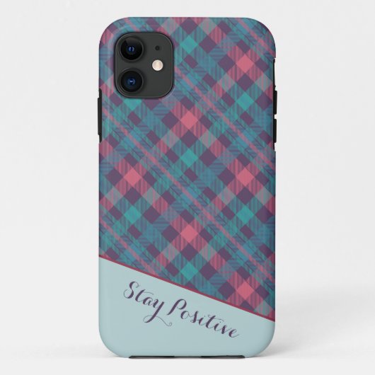 紫ピンクのプライドiPhoneケース Case-Mate iPhoneケース (裏面)