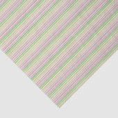 紫ピンクイエローグリーンストライプ 薄葉紙 (詳細)