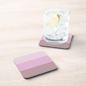 紫ピンクストライプのグラデーション コースター (右側)