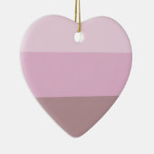 紫ピンクストライプのグラデーション セラミックオーナメント (右)