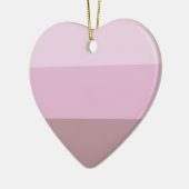 紫ピンクストライプのグラデーション セラミックオーナメント (左)