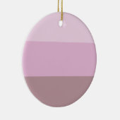 紫ピンクストライプのグラデーション セラミックオーナメント (右)