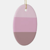 紫ピンクストライプのグラデーション セラミックオーナメント (右)