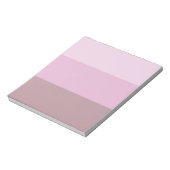 紫ピンクストライプのグラデーション ノートパッド (回転)