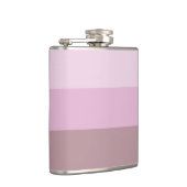紫ピンクストライプのグラデーション フラスク (右)