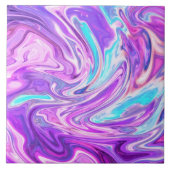 紫ピンクブルー大理石セラミックタイル タイル (正面)