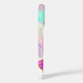 紫ピンク蝶iPhoneケース Case-Mate iPhoneケース (裏面 / 右)