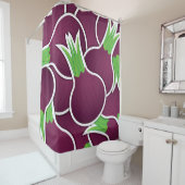 紫ファンキー玉 シャワーカーテン (インサイチュ)
