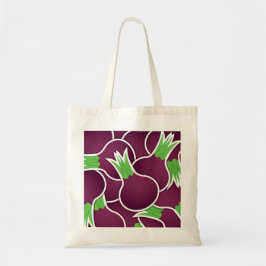 紫ファンキー玉 トートバッグ