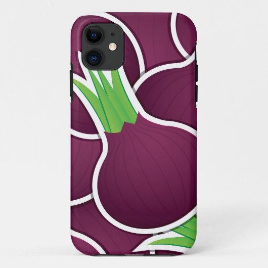 紫ファンキー玉 Case-Mate iPhoneケース (裏面)
