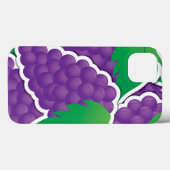 紫ファンキー葡萄 Case-Mate iPhoneケース (裏面 (横))