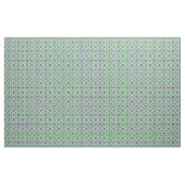 紫ファンシーと緑 ファブリック (ヤード)