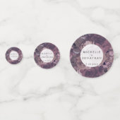 紫ファンタジー結婚紙吹雪 コンフェッティ (正面)