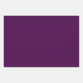 紫フェイクのベルベットの破裂 ラッピングペーパーシート (正面2)