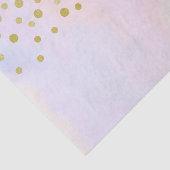 紫フェイクの水彩の金ゴールド紙吹雪 薄葉紙 (詳細)