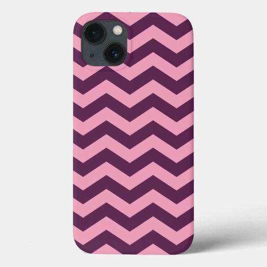 紫フロステッド蘭シボロン Case-Mate iPhoneケース (裏面)