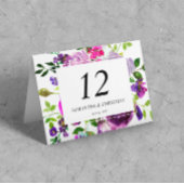 紫フローラ折り畳み結婚テントの表番号